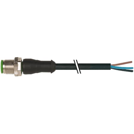 Murrelektronik M12 male 0 Degree with cable, PVC 5x0.34 gy UL/CSA 5m 7000-12001-6330500